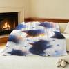 Cat Theme Flannel Fleece Throw Blanket - Soft, Warm, Machine Washable for Home, Office Nap, Christmas & Halloween