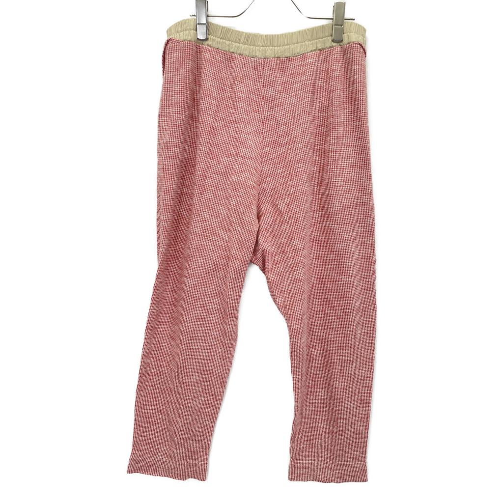 VivienneWestwoodRedLabel 12-01-751018 Red Houndstooth Easy Pants Bottoms M RedUsed