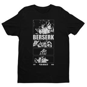 Berserk T Shirt Anime Gym Shirt Anime Pump Cover Anime Best Anime Shirts S