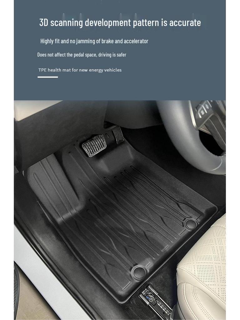 2024-2025 BYD Yuan UP/ATTO2 TPE Floor, Trunk & Backrest Mats