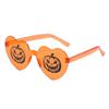 Trendy Halloween Pumpkin Sunglasses: Large Frame, Hollowed-Out, Funny Fashion
