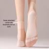 Langsha Women's Summer Ultra-Thin Anti-Slip Invisible Socks