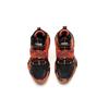 Anta Kids Shock Absorbing Non-Slip Wear-Resistant Breathable High-Top Basketball Shoes Kids sneaker Orange Black 312041113R-8