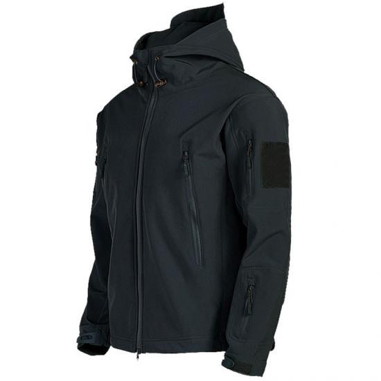 Herren Militärjacken Herren Soft Taktische Wasserdichte Windjacke Herren Armee Kampfjacke Herren Kapuzen Bomberjacken