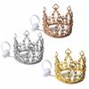 Pet Crown Headband Cats Dogs - Princess Style Hair Accessory In Gold Rose Plastic