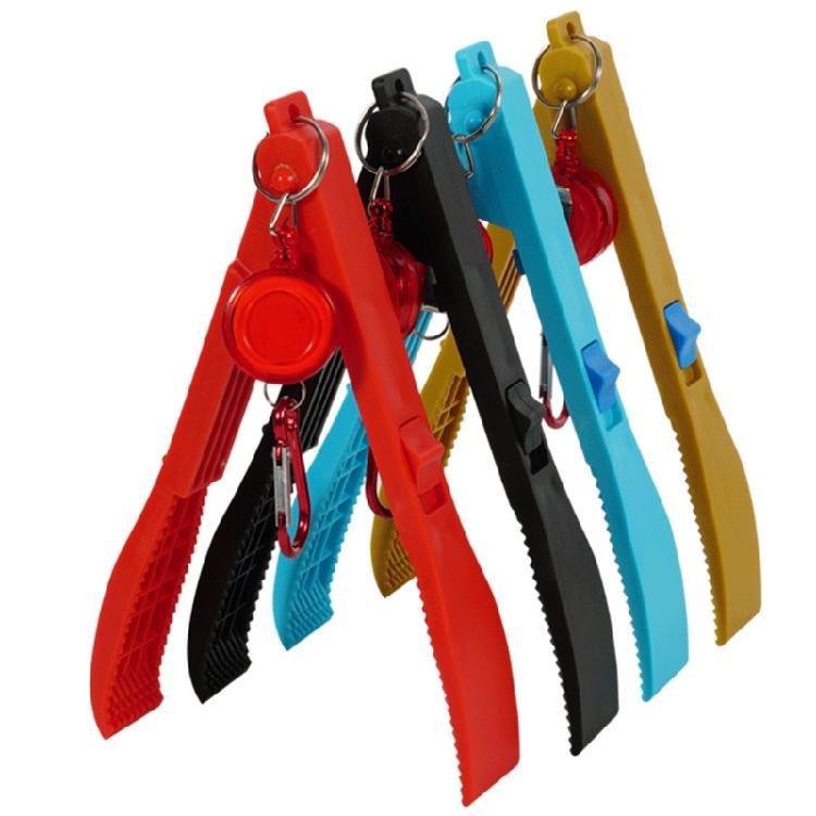 Plastic Fishing Pliers Grip Holder Fish Gripper Catcher Fish Control Clamps Fishing Accessories for Most Freshwater Fish