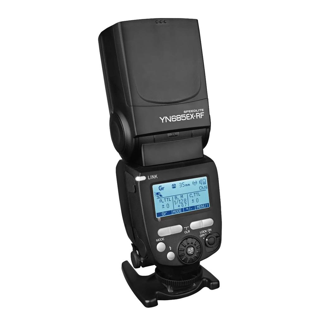 YONGNUO YN685EX RF On camera Flash Light Master Slave Speedlite GN60 TTL 1 8000s HSS 2s Recycle Time with 2.4G Wireless
