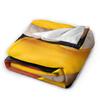 Happy Cartoon Face Meme Flannel Blanket Adults  Comfortable Bedding Throws Spring Chair Bedspread Sofa Bed Cover