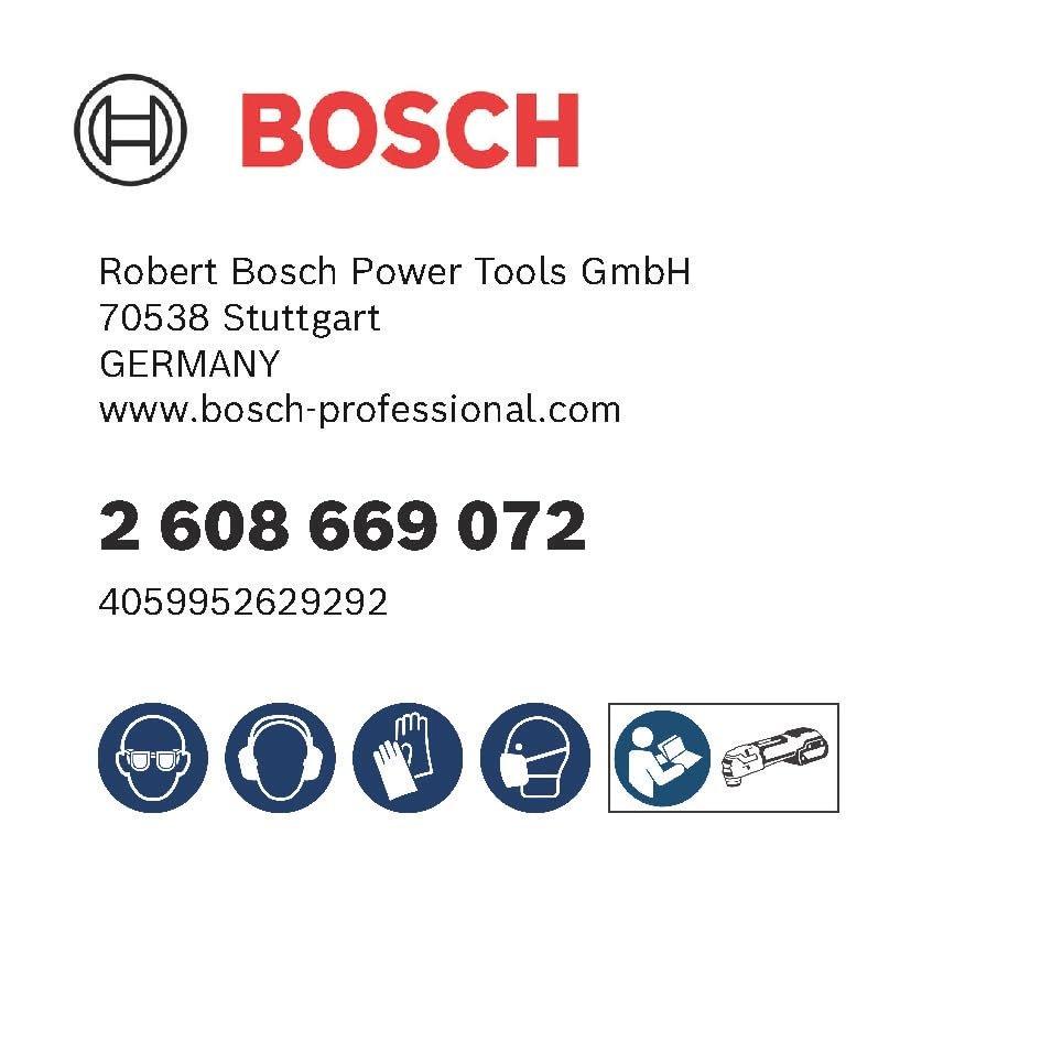 BOSCH Starlock Multi Tool Plunge Cut Saw Blade AIZ32BSPIB/10 Bi-Metal 10-Piece Set