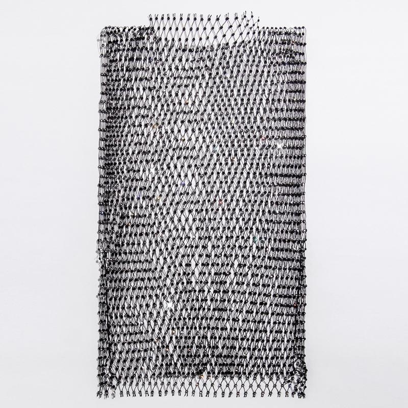 New Sexy Mesh Crop Tops For Women Summer Rhinestones Fashion Party Club See Through Fishnet Tank Hollow Out Backless Top