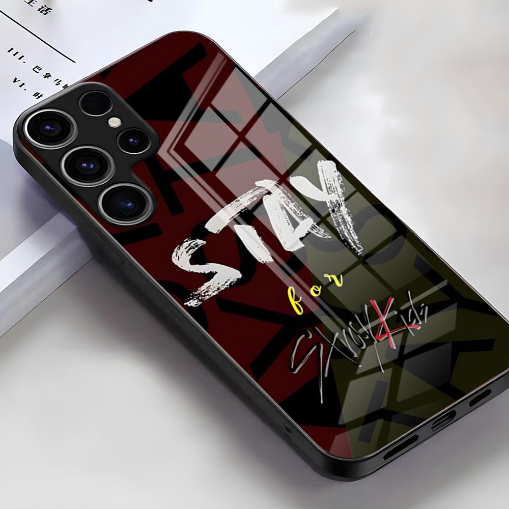 S-stray K-Kids New Song T-Truman Phone Case For Samsung S26 S25 Edge Ultra S23 S22 S21 S20 Ultra Plus S24 Fe A54 A53 A25 Glass C