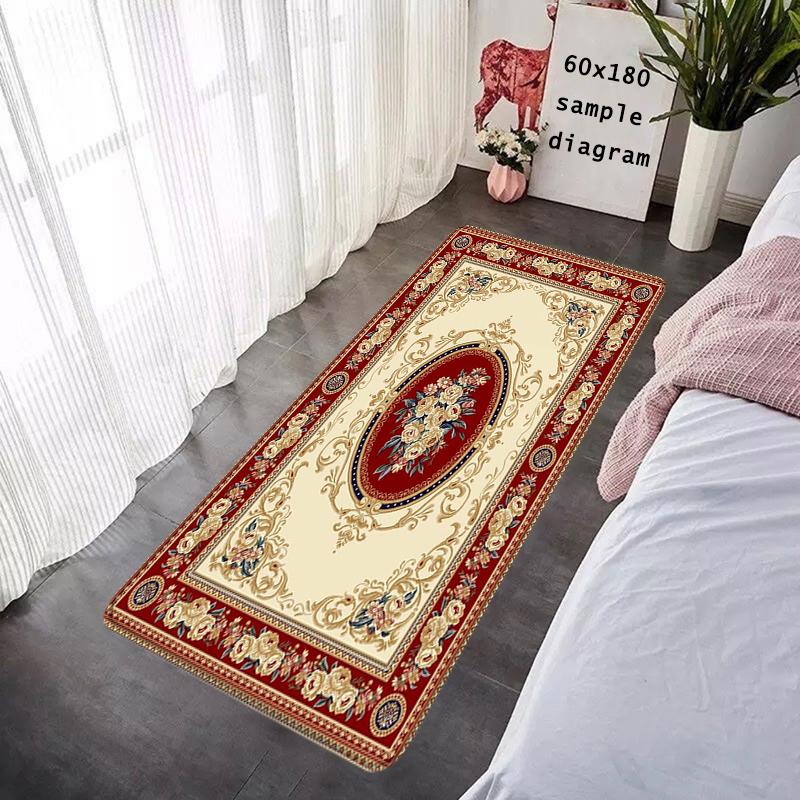 Hallway Door Mats Interior Foot Rug Persian Style Welcome Floor Mat for Entryway Rectangle Carpet Kitchen Rugs Fluffy Home Decor
