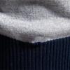 Gant Herbst Stickerei Neuer Herren Langarm Polo Kragen Pullover Slim Fit Revers Gestreiftes Patchwork Strickpullover