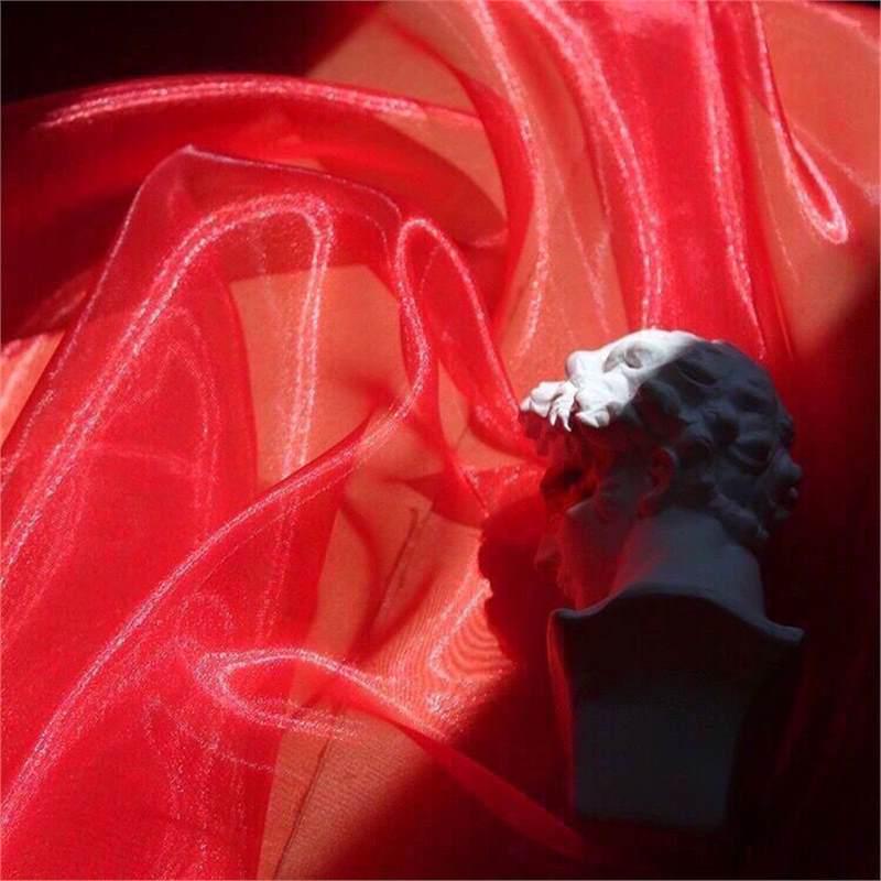 

Microsoft Crystal Clear Yarn Designer Fabric for Wedding Dresses and Photography Backgrounds 1 meter (Width 1.5 meters), multiple pieces uncut