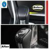 ABS Auto Gear Shift Shifter Knob Gear Head Handle Decor Cover Trim For Honda Accord 10th 2018 -  Accessories Carbon Fiber
