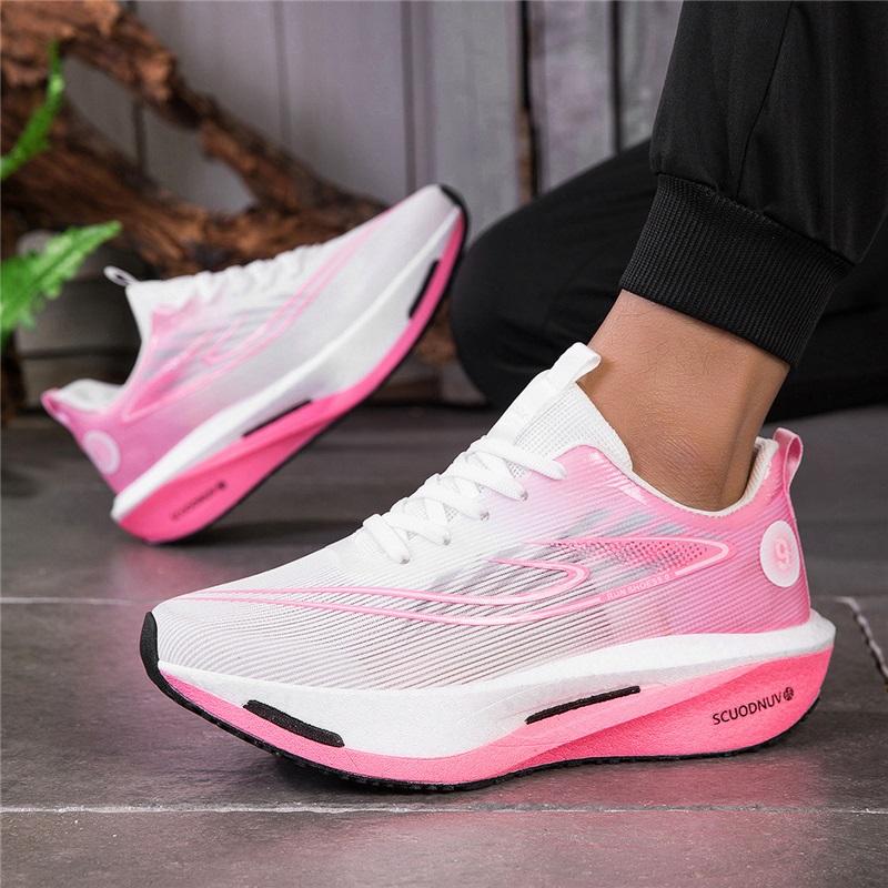 Atmungsaktive Mesh-Laufschuhe für Herren, leichte, stoßdämpfende Sportschuhe, rutschfeste Dämpfung, Sport-Trainingsschuhe