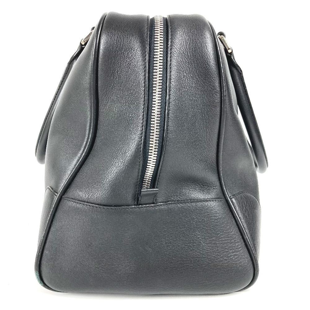 Loewe Amazona 44 Shoulder Bag Hand Bag Leather Black/White