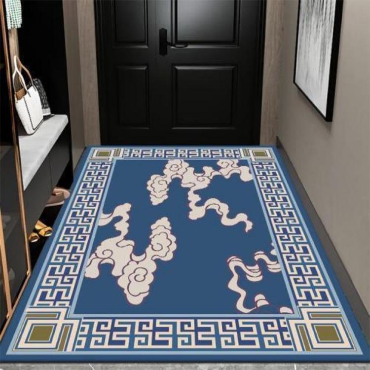 New Chinese Style Living Room Large Area Carpet Entrance Bedroom Carpet Anti Slip and Dirt Resistant