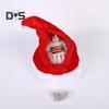 Electric Swinging Santa Hat Adults Kids Plush Red And White Swinging Christmas Hat Battery-operated Singing Santa Hat for Xmas New Year Party