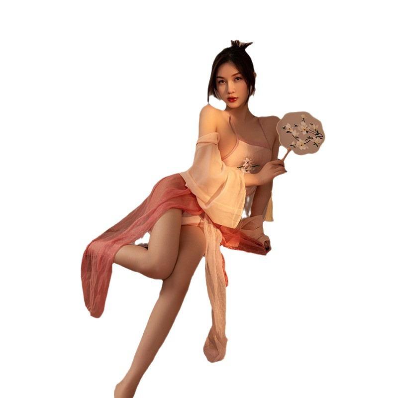 Fun Underwear Sexy Hanfu Large Size Catties Antique Pure Desire Belly Pocket Temptation Passion New Style Classical Suit