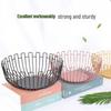 ZISIZ Creative Iron Art Fruit Basket