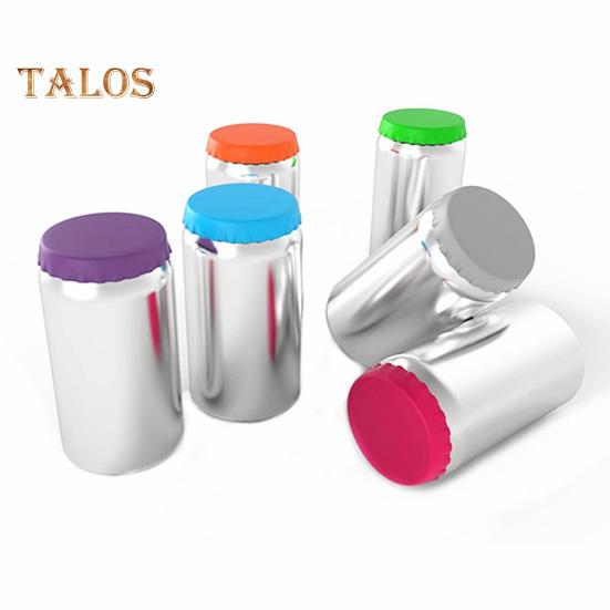 6Pcs Can Stopper Good Sealing Multifunctional Washable Practical Silicone Beer Can Stopper Bar Accessories