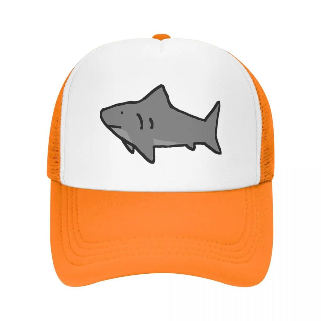 Shark Cap Fashion Casual Mesh Baseball Caps Adjustable Hat Hip Hop Summer Unisex Baseball Hats Polychromatic
