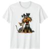 Dog And Cat Pets Animals Mens T-Shirt Womens Tee Graphic Unisex Top