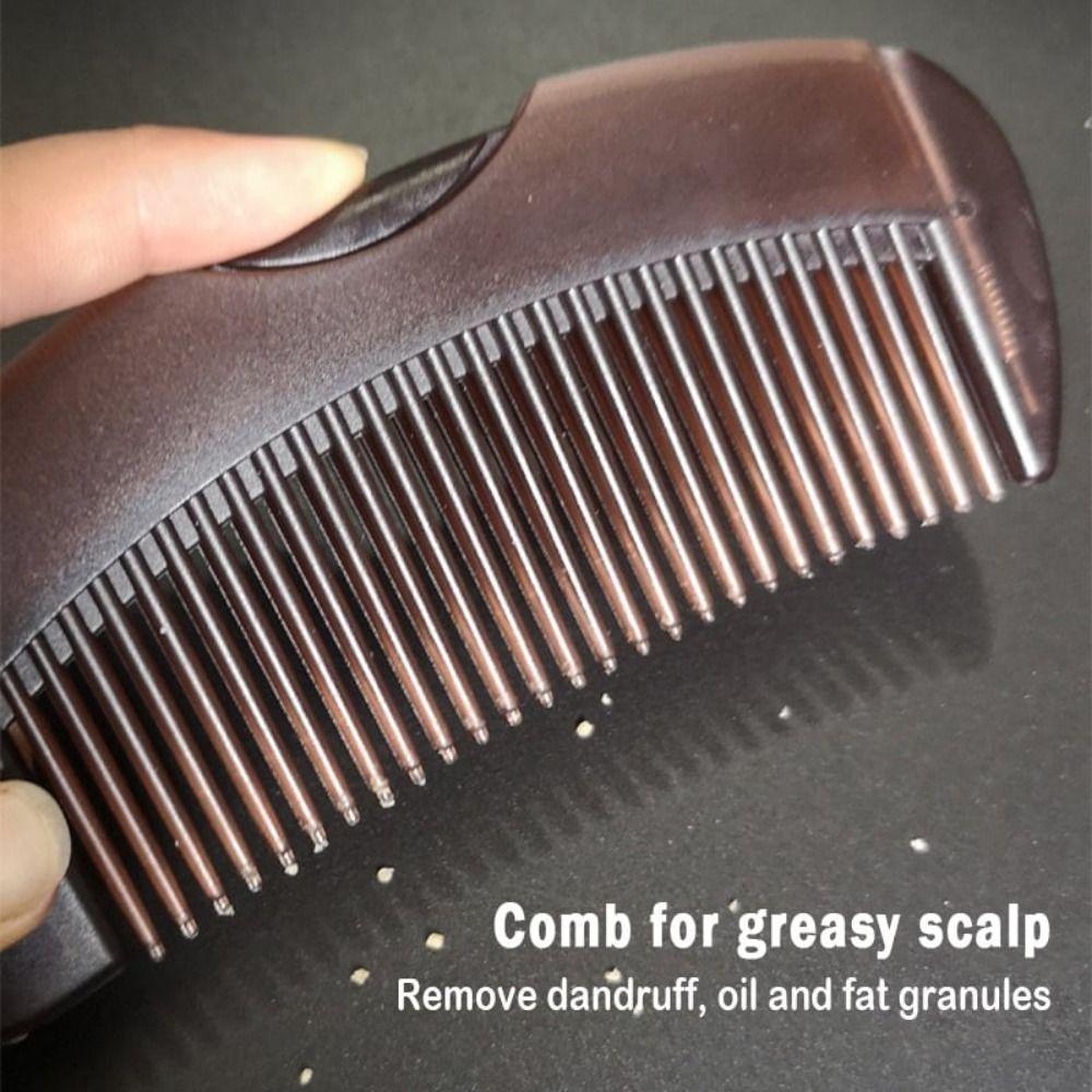 Anti Tangling Anti-Dandruff Massage Comb Hollow Cleansing Comb Gift Hair Brush