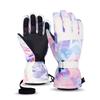 HAMIZON Winter Ski Warm and Available In Pink and White Gloves, Breathable, Waterproof, Breathable, Unisex, (XL)
