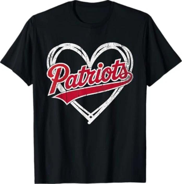 Винтажная футболка  Patriots School Spirit Go Patriots Love  XL
