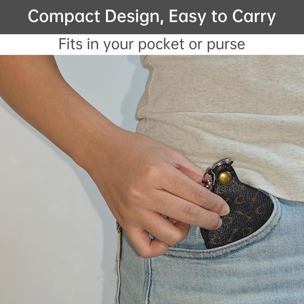 15X Folding Optical Glass Pocket Magnifier Kit with Keychain HD Lens for Repair Read Hobby Professional Portable