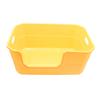 Extra Large Semi-Enclosed Odor-Control Cat Litter Box with Anti-Splash Design