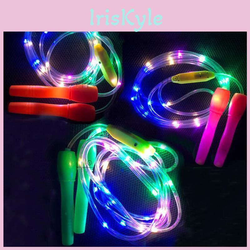 Neon Fluorescent Jump Rope For Fat Burning And Cardio Workouts With Nightlight Effect For All Ages