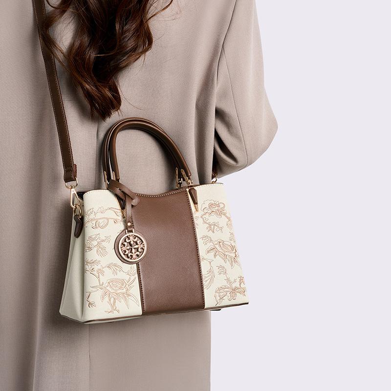 Spring And Summer Large-Capacity Bag, New Chinese Style, Trend, Versatile And Simple, Mother'S Day Gifts