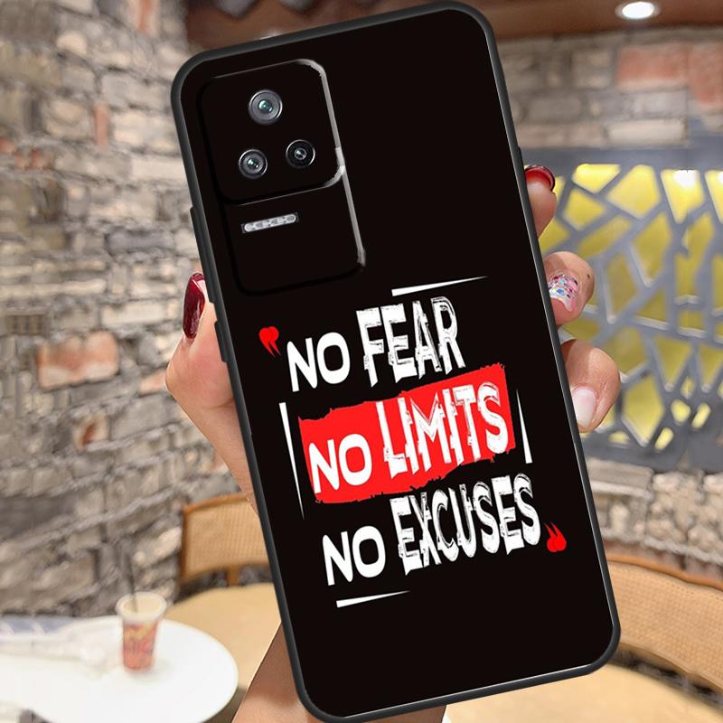 Motivierendes Fitness-Case für Xiaomi 13 14 15 Ultra 11T 12T 13T 14T Pro POCO X7 Pro X3 X5 X6 M6 F5 F6 Pro Hülle