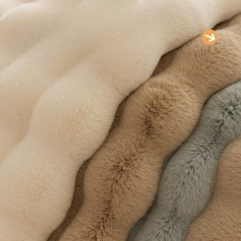 New Cream Style Sofa Cover Cloth Autumn and Winter Sofa Towel Full Cover Thickened Plush Cushion Anti-cat Scratch Cover Blanket