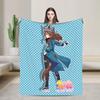 Nakayama Festa UmaMusume Pretty Derby Blankets Quality Soft Warm  Throw Blanket Winter Girls Boys Home Decor Print Bedspread