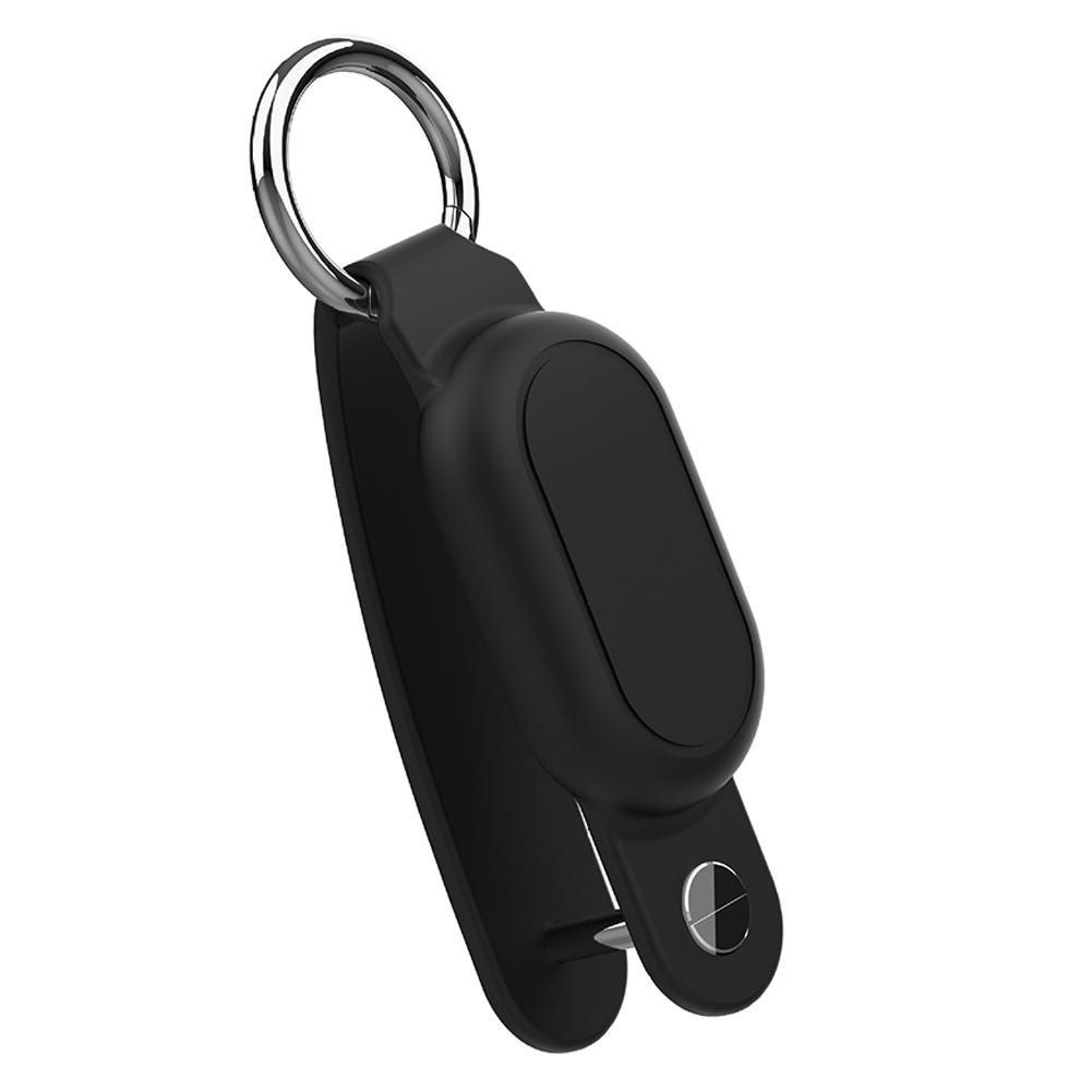 

Silicone Case Key Holder Key Ring IPX8 Waterproof Smart GPS Tracker Cover Anti-Lost Tracker Case for SmartTag2 Finder чёрный