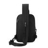 New casual men's chest bag, large capacity waterproof chest bag, outdoor sports single shoulder crossbody bag