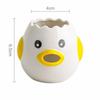 Ceramic Egg White Separator Easy Separation Cartoon Egg Yolk Separator Kitchen Accessories Efficient Egg Liquid Filter