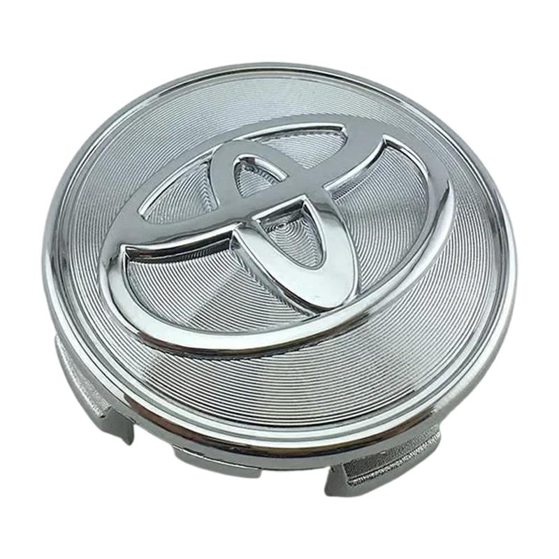 2026 Nowe Do Toyoty 4 szt. 57/62mm Do Samochodu Toyota Koło Koła Piasta Środkowa Nakładka Znak C-hr Prado Rav4 Yaris Hilux Prius Avensis Coroll