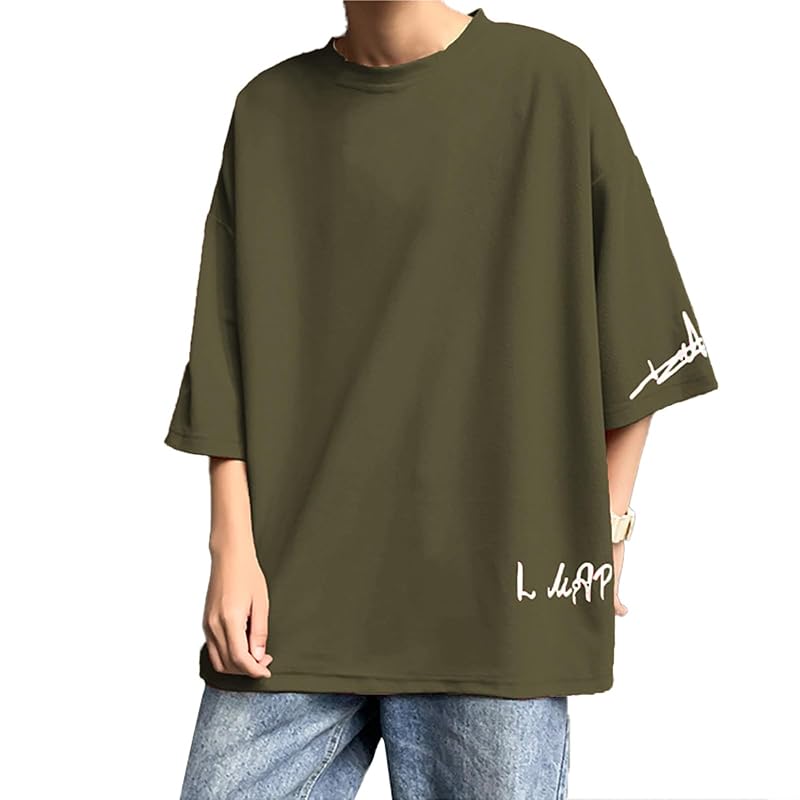

[FLYSKY] T-shirt men s short sleeve summer clothes cut and sew casual Relaxing Fashionable round collar quick drying breathable cool comfortable Plain