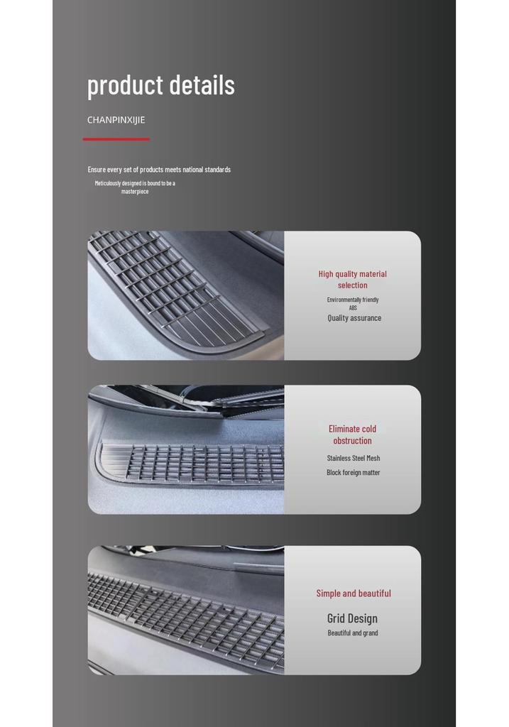 Tesla Model Y/YL Air Vent Cover - Anti-fouling Insect Screen