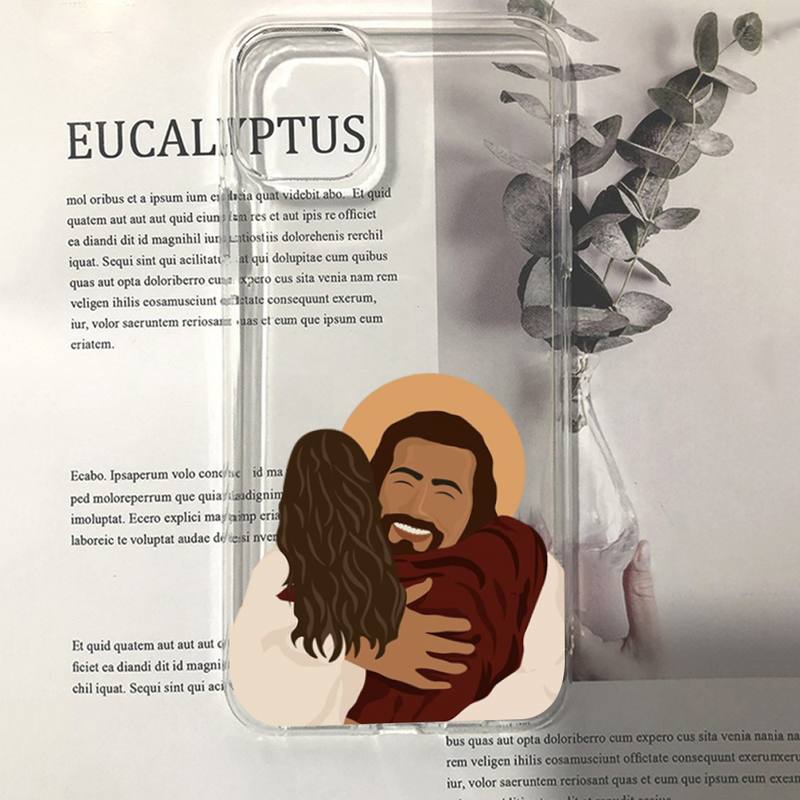New Faith Christian Religious Jesus Clear Phone Case for iPhone 11 12 13 mini pro XS MAX 8 7 6 6S Plus X 5S SE 2020 XR case