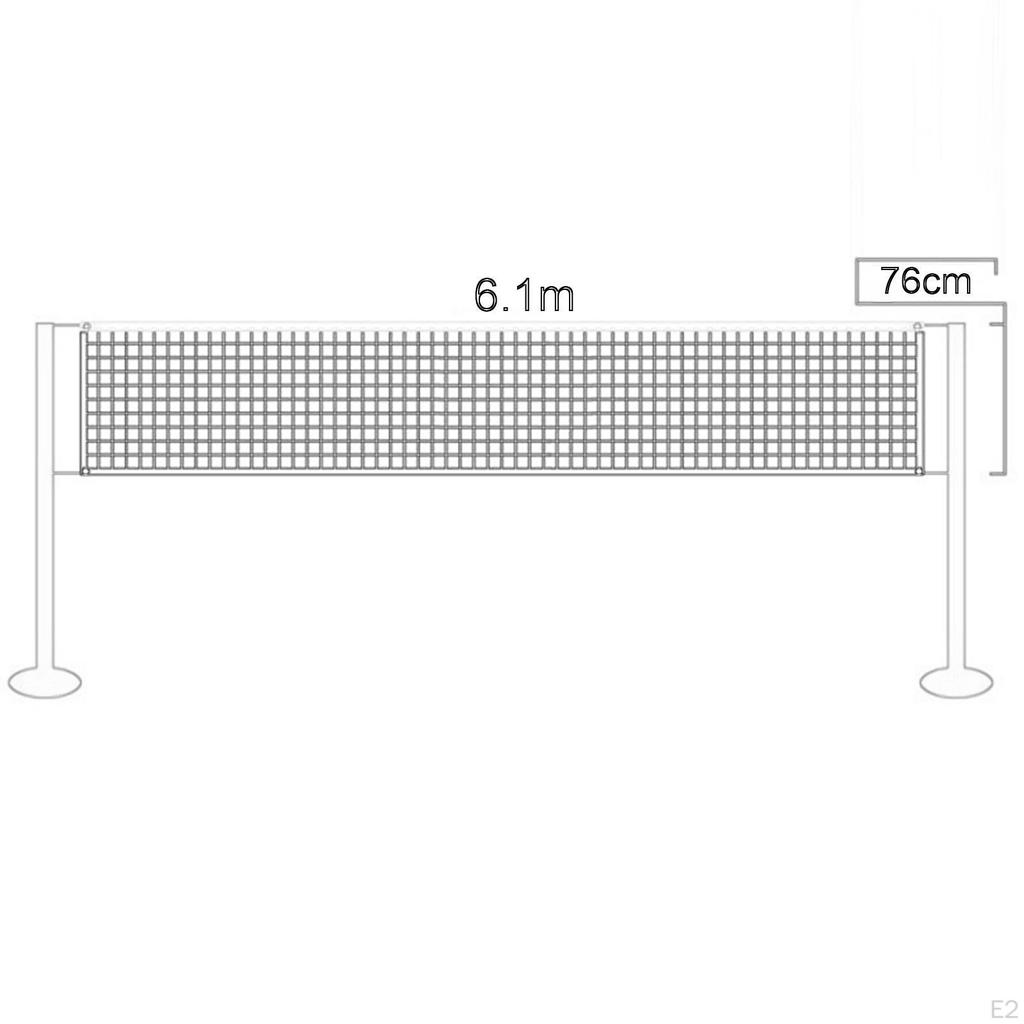 Foldable Badminton Net for Outdoor Fun