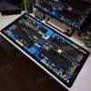 Large Game Mouse Pad Star Trek Office Accessories Keyboard Non-slip Extended Starship Blueprint Gamer Computer Cabinet Desk Pads