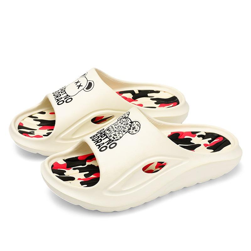 Outside Summer Slippers Men's Indoor Sports Non-slip Casual Beach Slips