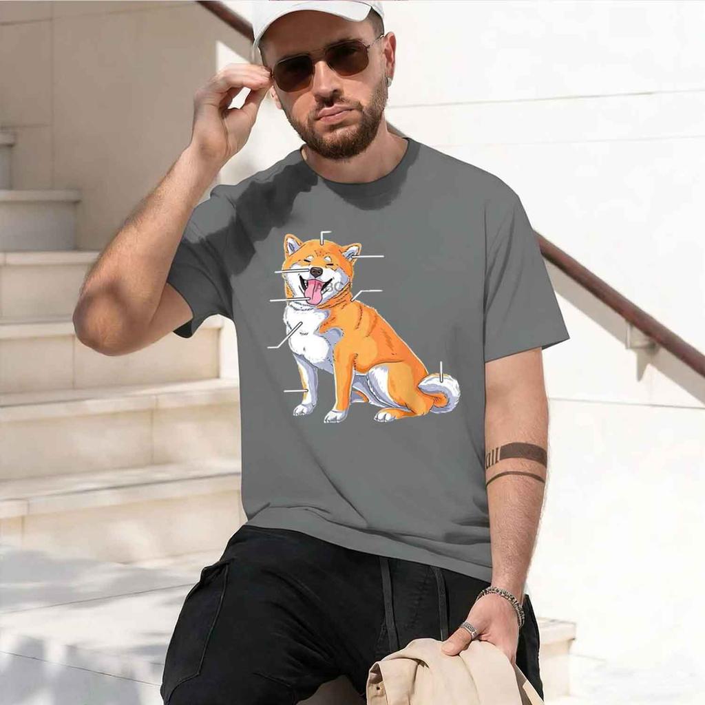 Funny Anatomy Shiba Inu G Lover Gift Tshirt Unisex Tshirt Funny Tees D Streetwear Harajuku Clothes Oneck T Shirt 2026 New Model