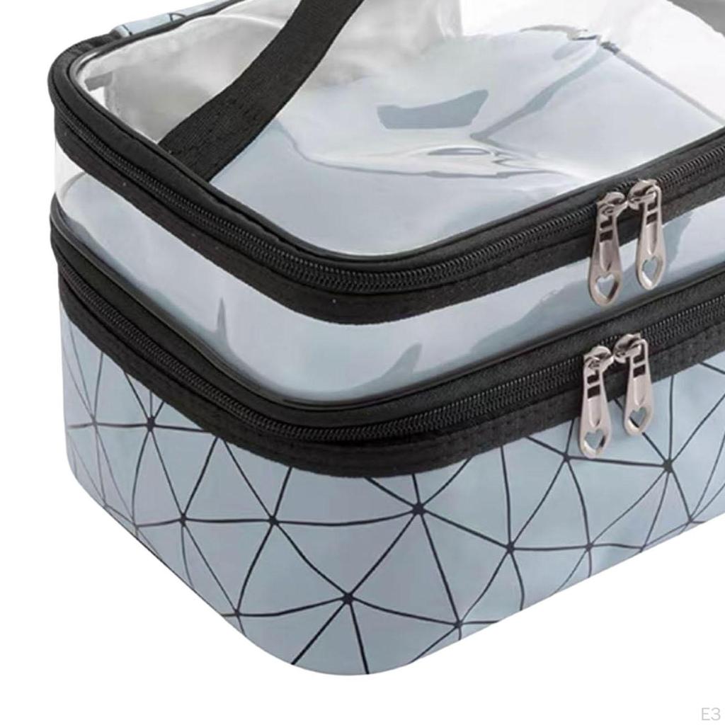 Bag Large Capacity with Carry Multifunctional Travel Toiletry Case for Toiletries Brushes